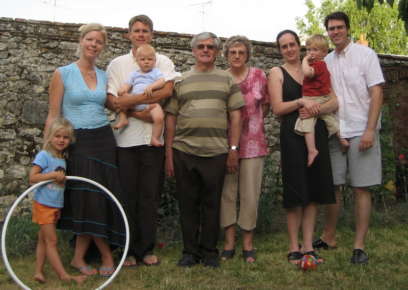 Famille BONNIN en juin 2006